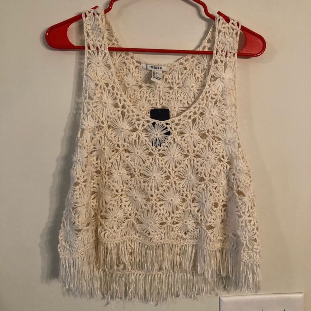 Forever 21 boho knit top